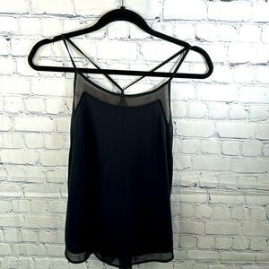 🖤 Lululemon Black Mix and Mesh Flow Tank - Size 4